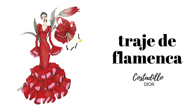 Patrón traje de flamenca